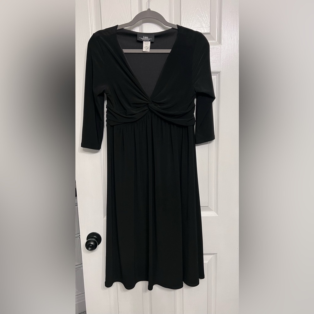 B Moss Stretch Little Bkack Dress Size 8